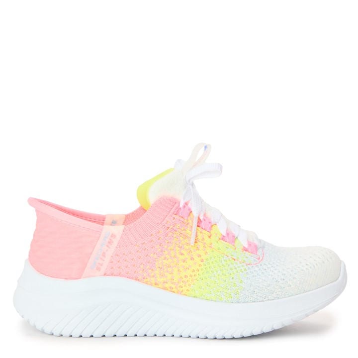 Skechers  Kids Pink ' Slip On Trainers in Size C13, Sports Direct