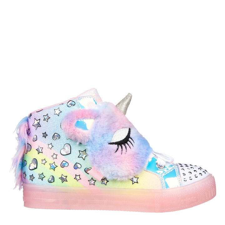 Skechers  Kids Pink ' Slip On Trainers in Size C12, Sports Direct