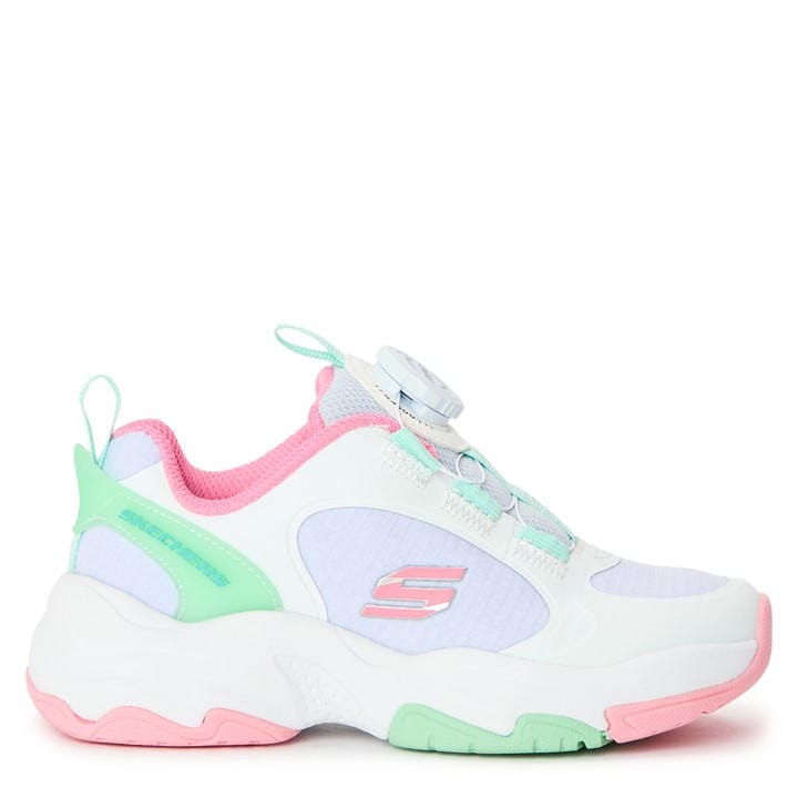 Skechers  Kids White ' Slip On Trainers in Size C12, Sports Direct