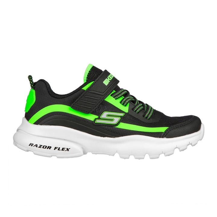 Skechers  Kids Black ' Slip On Trainers in Size C11, Sports Direct