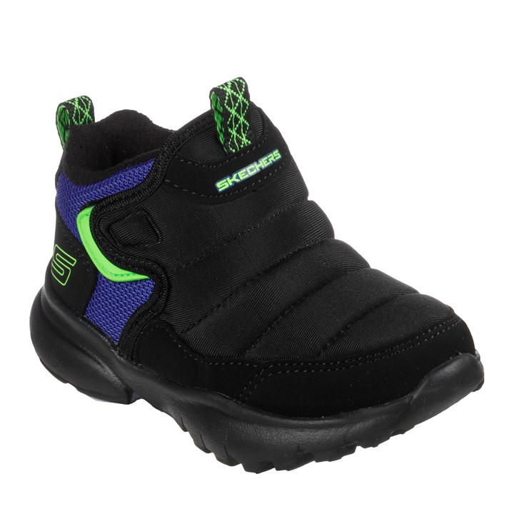 Skechers  Kids Black ' Slip On Trainers in Size C4, Sports Direct
