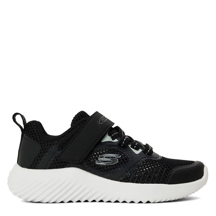Skechers  Kids Black ' Bounder Slip On Trainers in Size C10, Sports Direct
