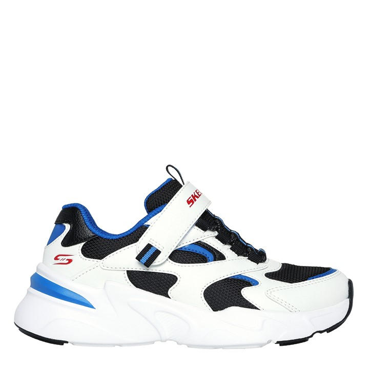 Skechers  Kids White Kids' Casual Low-Top Trainers in Size 1.5, Sports Direct