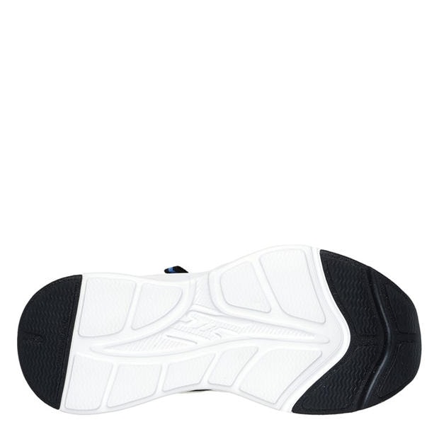 Wht/Blk/Blu - Skechers - Kids' Casual Low-Top Trainers