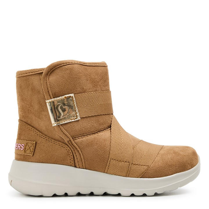 Skechers  Kids Brown ' Slip On Trainers in Size C12, Sports Direct