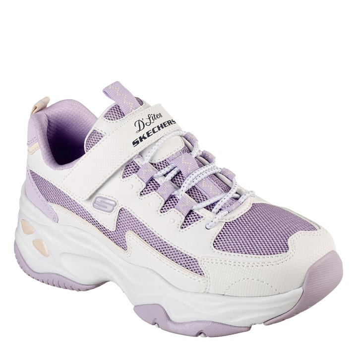 Skechers  Kids White ' Chunky Trainers in Size C12, Sports Direct