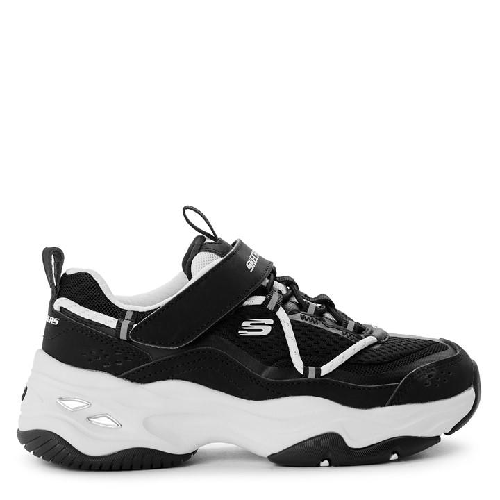 Skechers  Kids Black ' Dlites4 Classic Low-Top Trainers in Size C11, Sports Direct