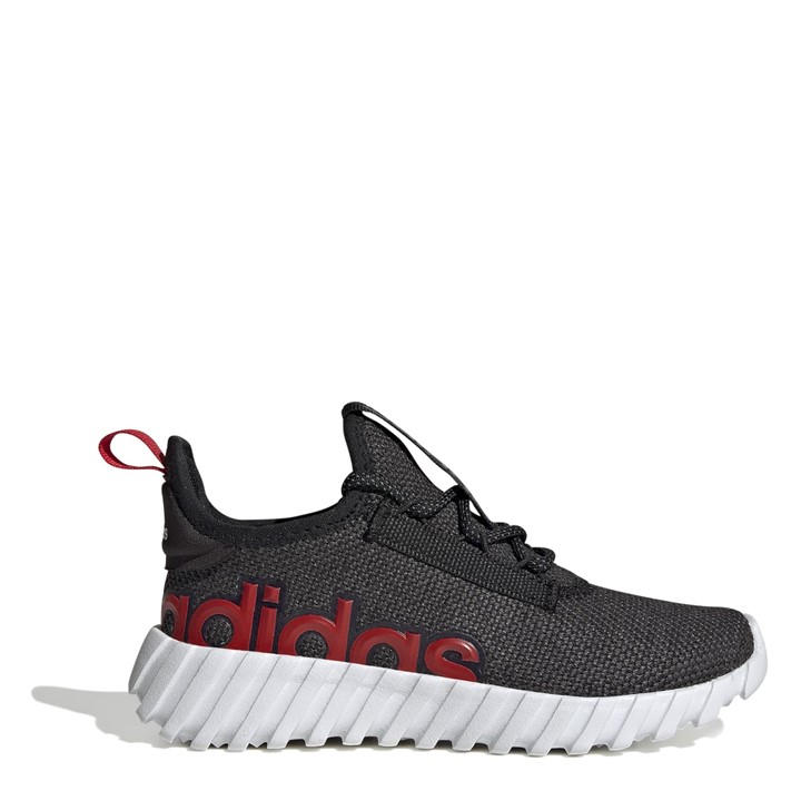 Adidas Boys Black Kaptir 2.0  Trainers in Size C12, Sports Direct