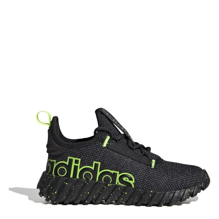 Adidas Boys Black Kaptir 2.0  Trainers in Size C11, Sports Direct