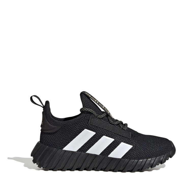 Adidas Boys Black Kaptir 2.0  Trainers in Size C11, Sports Direct