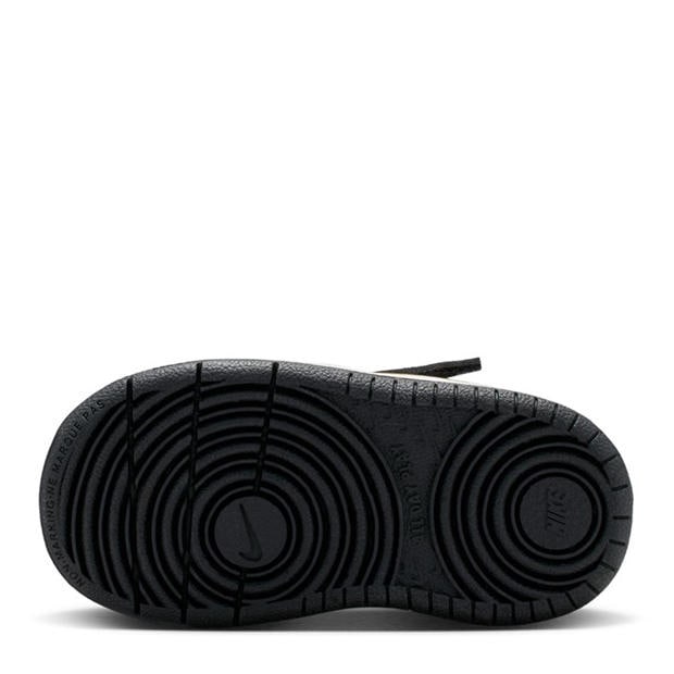 Čierna/Zlatá - Nike - Court Borough Low Recraft Shoes Infants