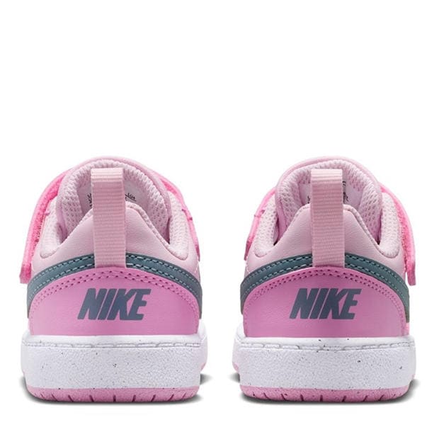 Pink/Grey - Nike - Court Borough Low Recraft Shoes Infants