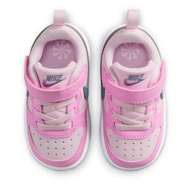 Pink/Grey - Nike - Court Borough Low Recraft Shoes Infants