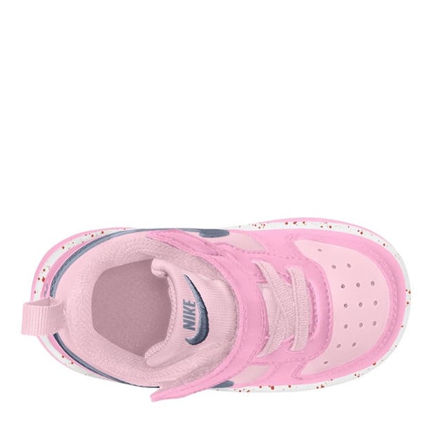 Pink/Grey - Nike - Court Borough Low Recraft Shoes Infants