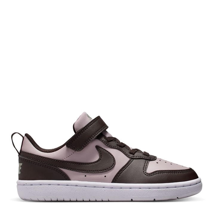Nike Girls Pink Court Borough Low Recraft Shoes . in Size C10, Sports Direct