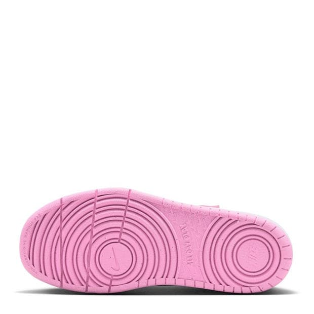 Pink/Grey - Nike - Court Borough Low Recraft Shoes Childrens.