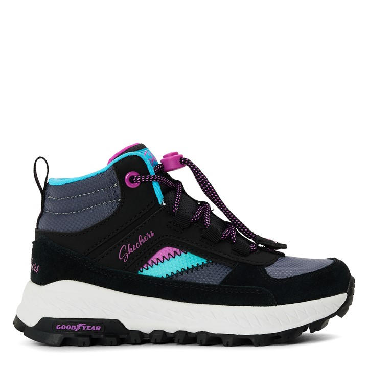 Skechers  Kids Black Fusetread Seasonal Walking Shoes in Size C12, Sports Direct