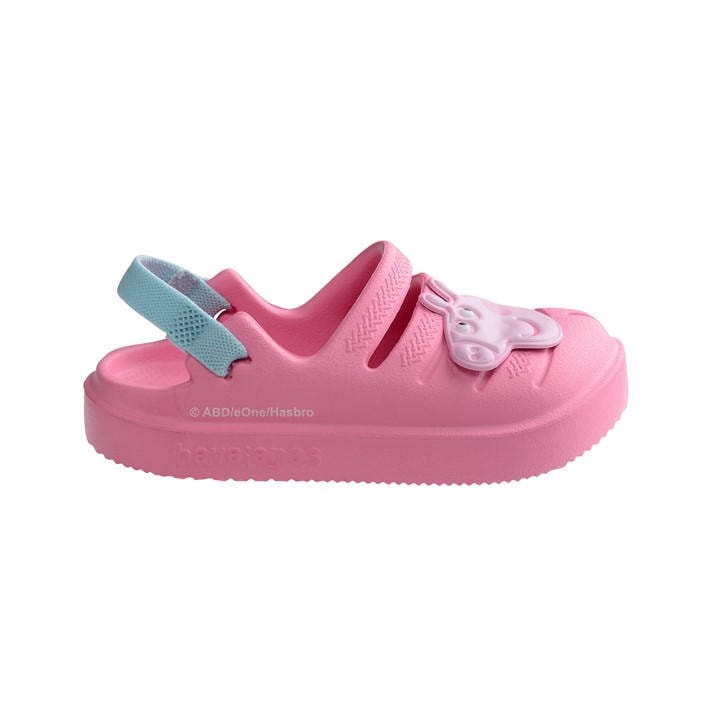 Havaianas  Kids Pink ' Peppa Pig Citronella Flip Flops in Size 1.5, Sports Direct