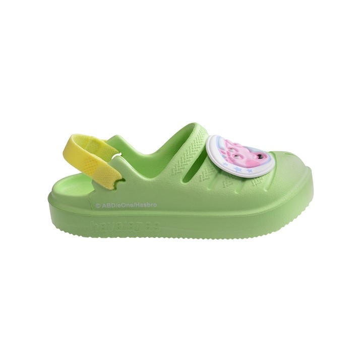 Havaianas  Kids Yellow ' Peppa Pig Citronella Flip Flops in Size 1.5, Sports Direct