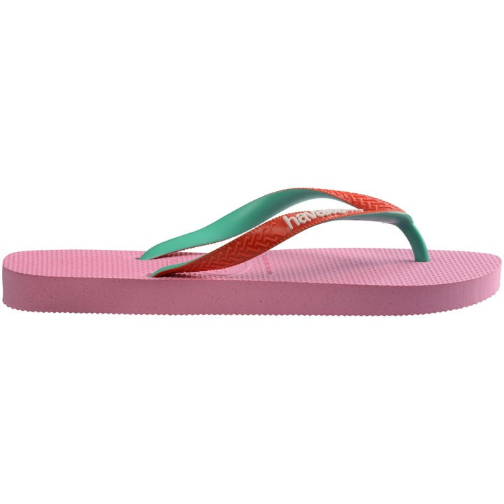 Havaianas Girls Pink Kids' Flip Flops in Size 1.5, Sports Direct