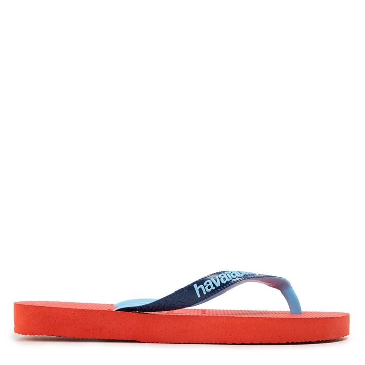 Havaianas Girls Orange Kids' Flip Flops in Size 1.5, Sports Direct