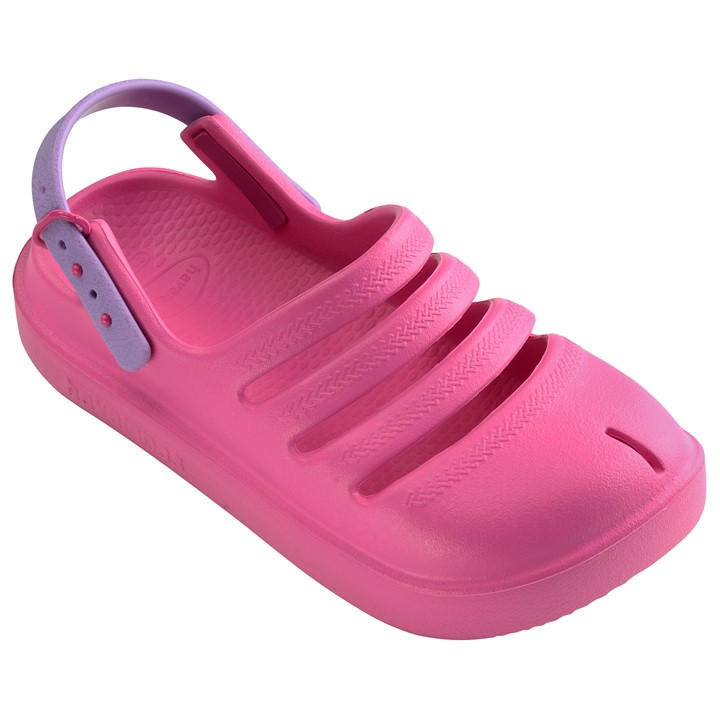 Havaianas Girls Purple Kids' Pink Flip Flops in Size C13, Sports Direct