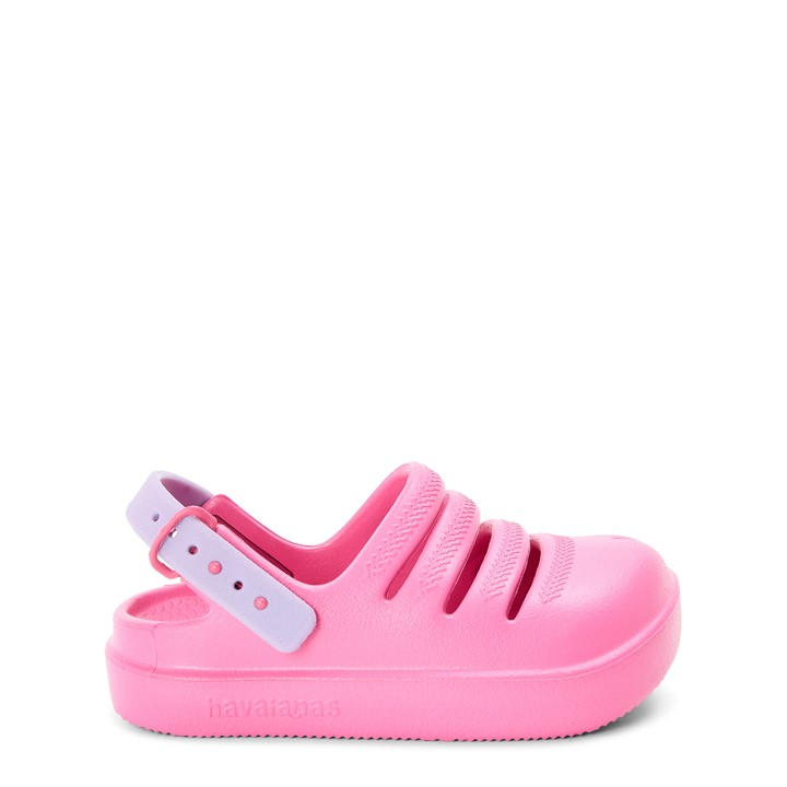Havaianas Girls Purple Kids' Pink Flip Flops in Size C8, Sports Direct