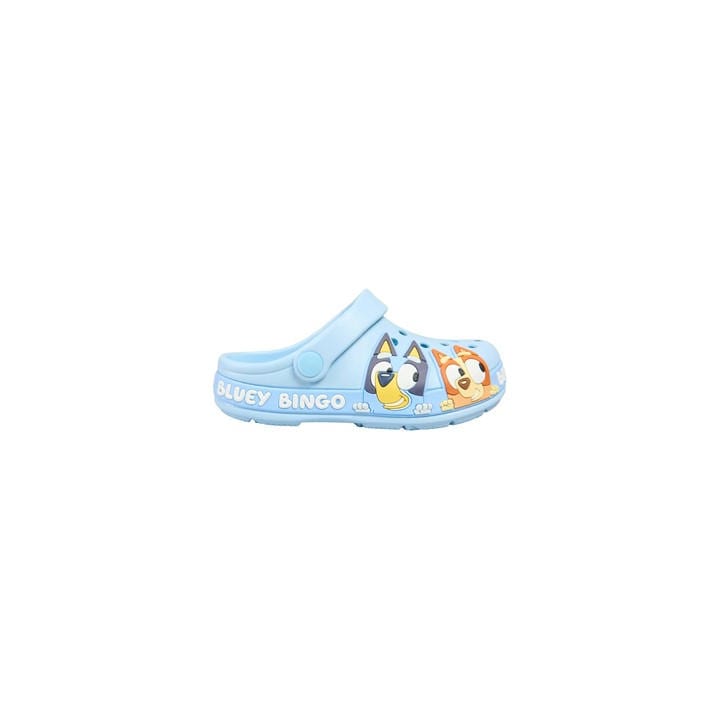 Bluey  Kids Blue Y ' Clogs in Size C10, Sports Direct