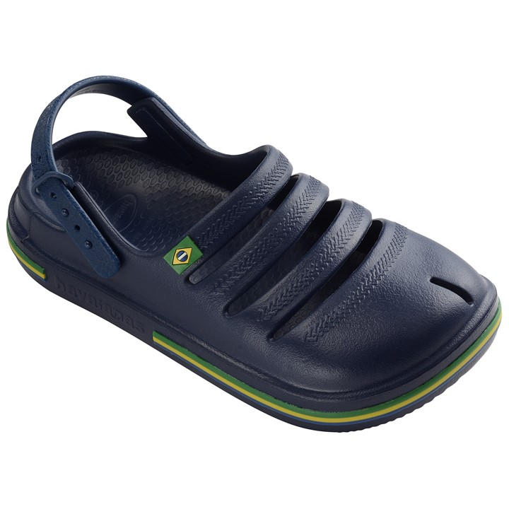 Havaianas Girls Blue Kids' Flip Flops in Size C10.5, Sports Direct