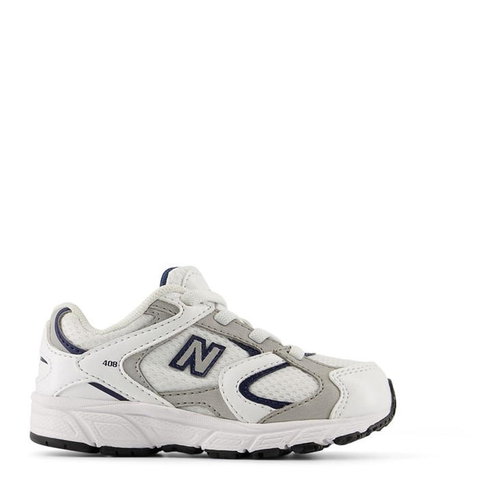 New Balance Girls White Nb 408V1 Infant in Size C9, Sports Direct