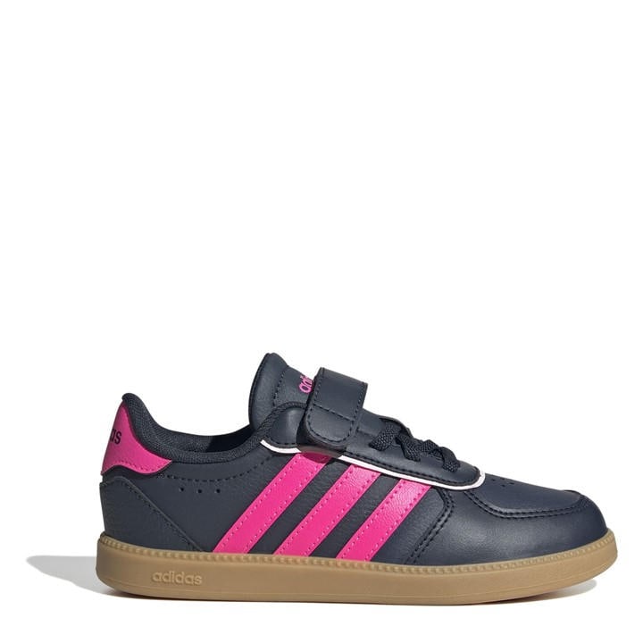 Adidas Girls Blue Breaknet Sleek Shoes Kids in Size C11, Sports Direct