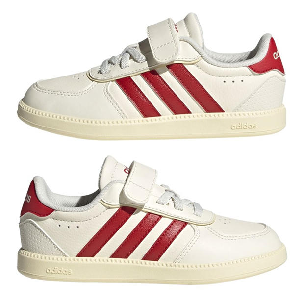 Balta/Raudona/Vin - adidas - Breaknet Sleek Shoes Kids