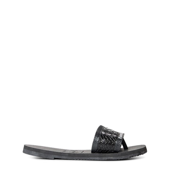 Havaianas  Kids Black ' Hav. You Angra Wild Flip Flops in Size 1.5, Sports Direct