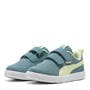 Blue/Apple - Puma - Courtflex V3 Mesh Childrens Shoes