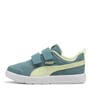 Blue/Apple - Puma - Courtflex V3 Mesh Childrens Shoes