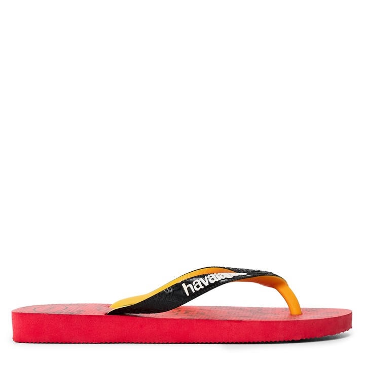 Havaianas  Kids Red ' Flip Flops in Size 1.5, Sports Direct