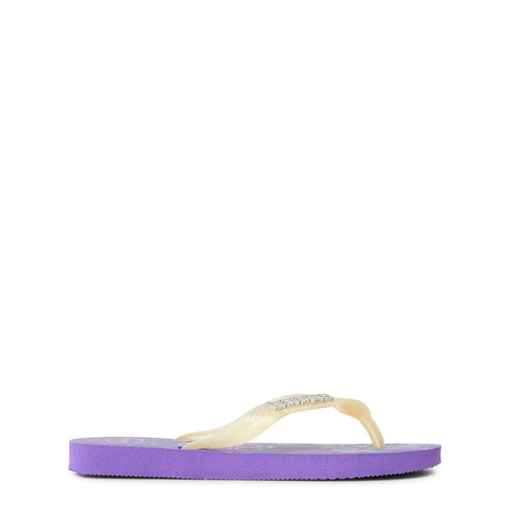 Havaianas  Kids Purple Disney Flip Flops in Size 1.5, Sports Direct