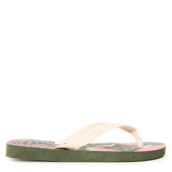 Havaianas  Kids Green Kids' Flip Flops in Size 1.5, Sports Direct