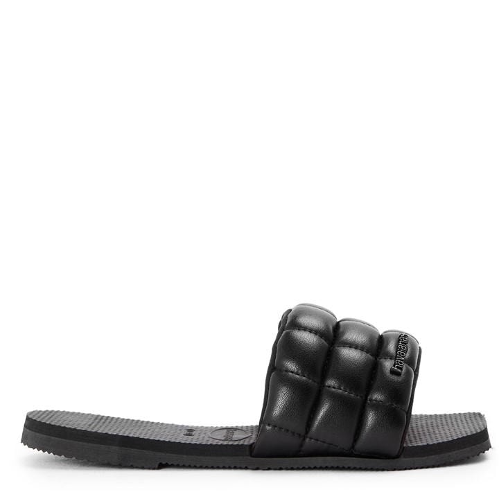 Havaianas  Kids Black ' Flip Flops in Size 1.5, Sports Direct