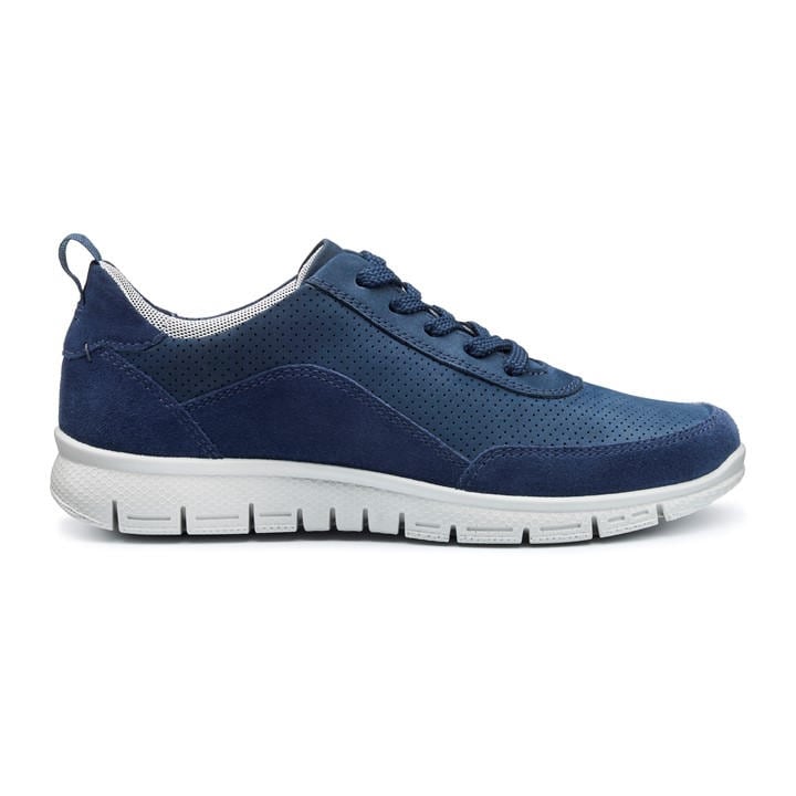Hotter Women's Blue Gravity Ii Wide Trainers in Size 5.5, Sports Direct