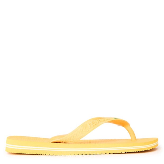 Pop Yellow - Havaianas - Unisex Kids Brasil Pop Yellow Flip Flops