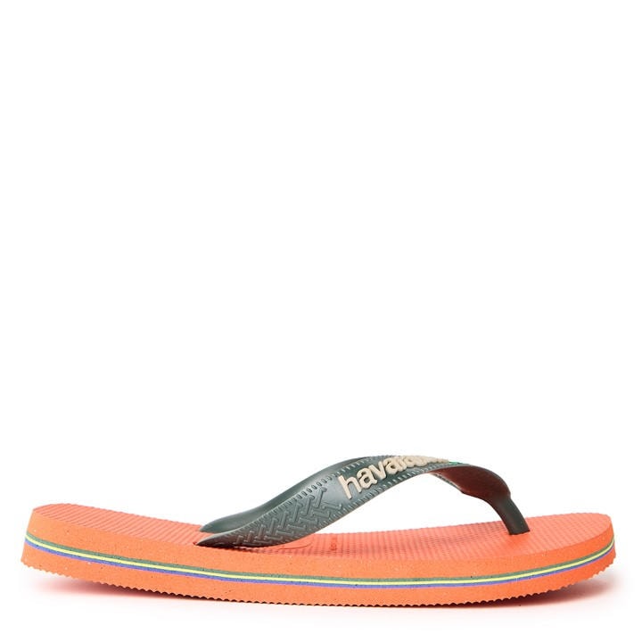 Havaianas Sunset Orange Flip Flops - 1/2 - Image 3