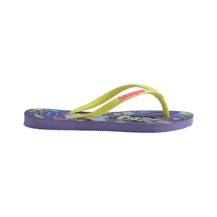 Havaianas  Kids Purple Disney Cool Paisley Flip Flops in Size C13, Sports Direct