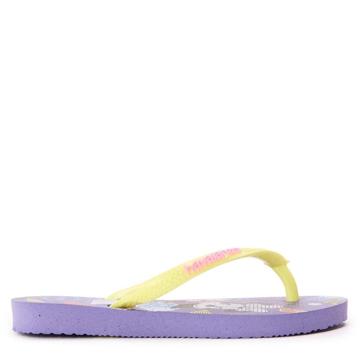 Havaianas  Kids Purple Disney Cool Paisley Flip Flops in Size C7, Sports Direct