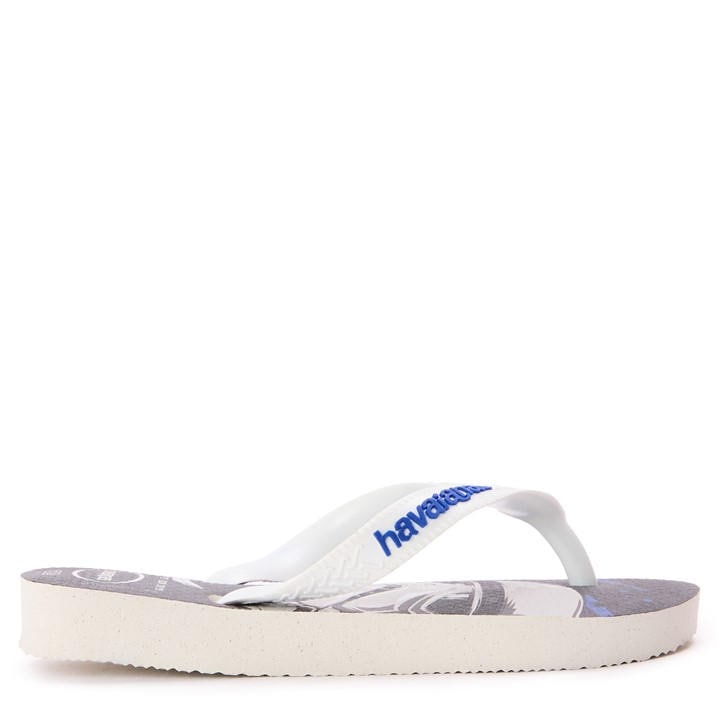 Havaianas  Kids Blue ' Star Wars White Flip Flops in Size C10.5, Sports Direct