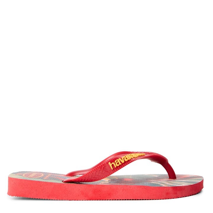 Havaianas  Kids Red ' Flip Flops in Size 1.5, Sports Direct