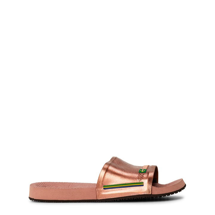 Havaianas  Kids Pink ' Slide Brasil Flip Flops in Size 1.5, Sports Direct