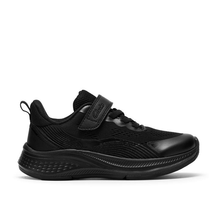 Clarks  Kids Black Lumen Hero K Ch62 in Size C12, Sports Direct