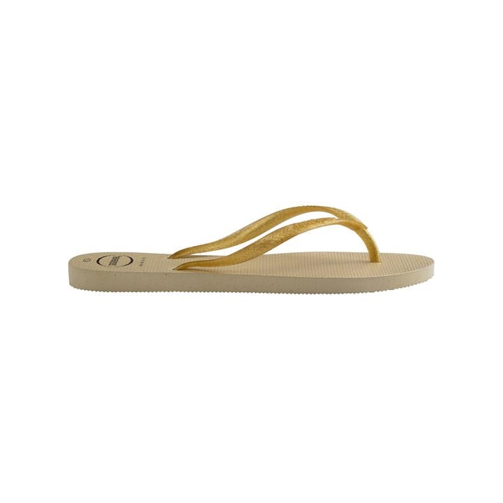 Havaianas  Kids Grey Slim Gloss Sand Flip Flops in Size 1.5, Sports Direct