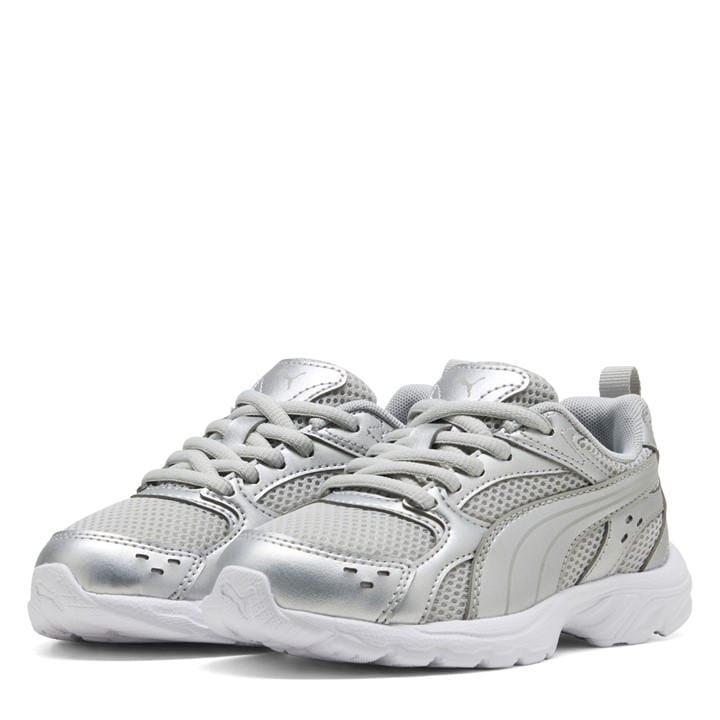 Puma Girls Grey Milenio Tech Lt Kids in Size C10, Sports Direct